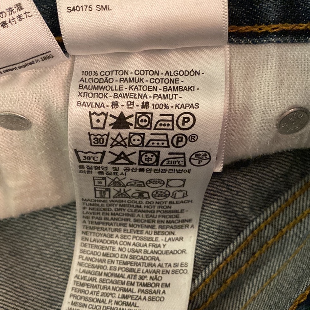 NWOT Mens Levi jeans - Picture 4 of 4